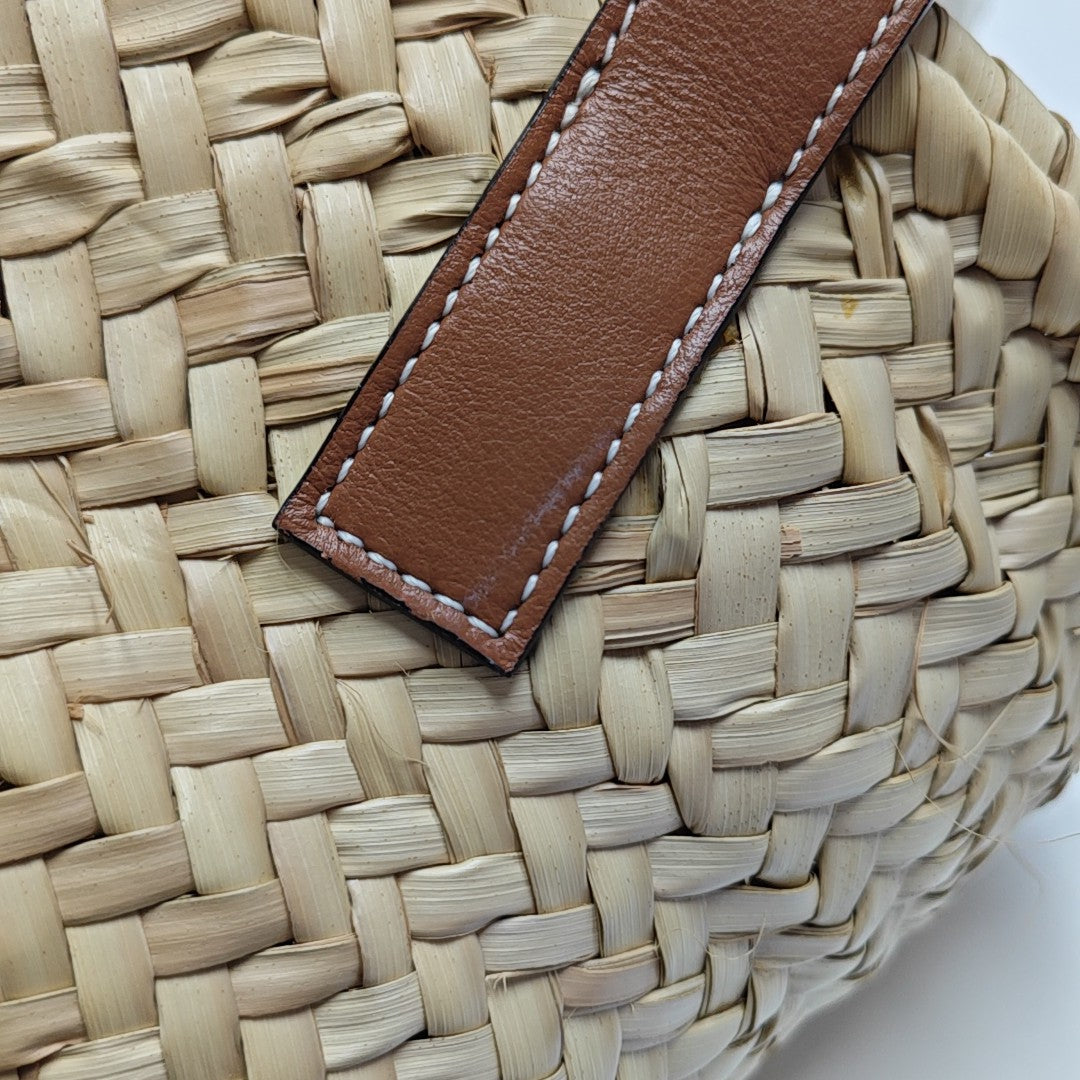 Basket Straw Beige