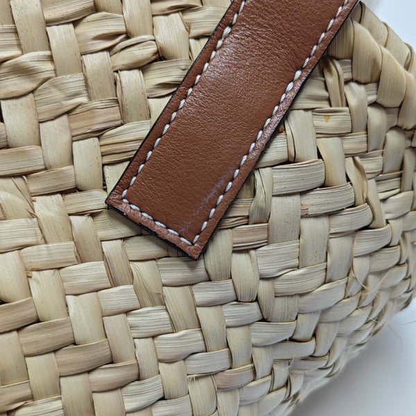 Basket Straw Beige