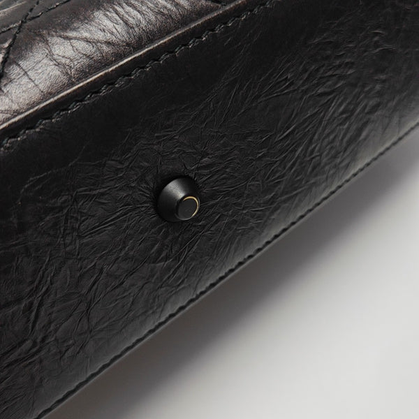 Lady D-Joy Medium Cannage Calfskin Black
