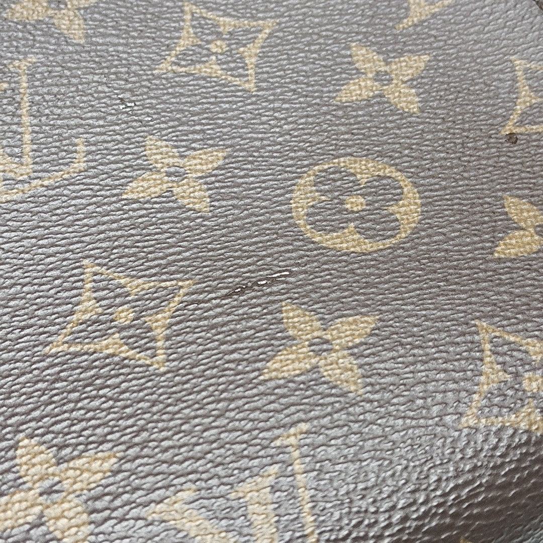 TOILET POCKET 19 Monogram Coated Canvas Brown