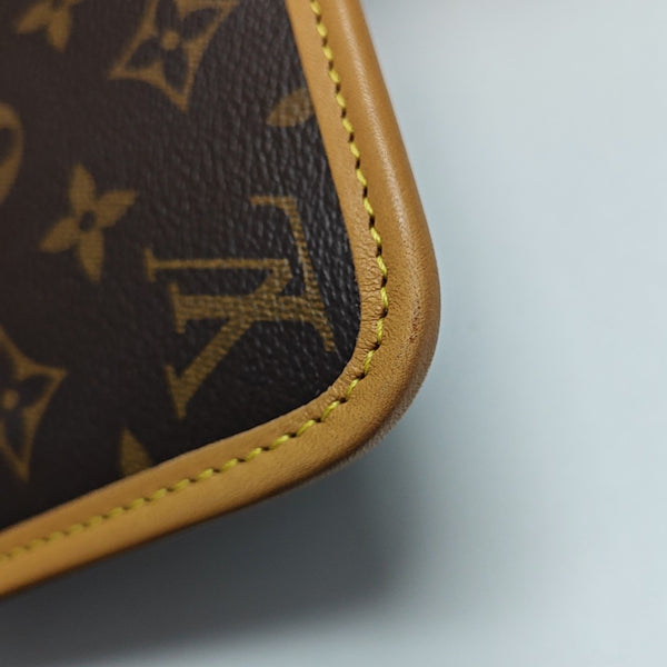 CARRYALL PM Monogram Coated Canvas Brown