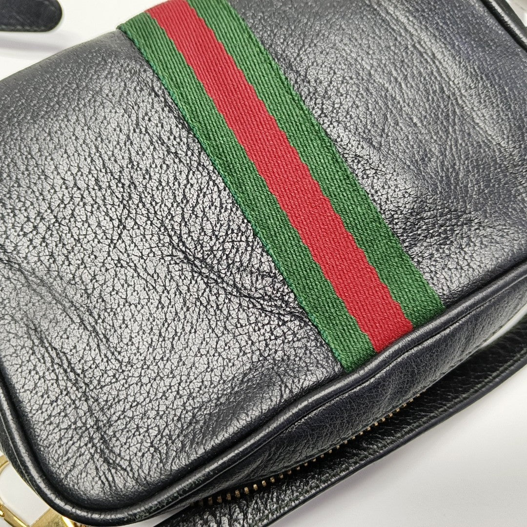 Ophidia Mini Calfskin Black
