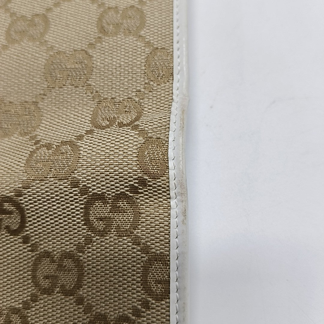 Monogram Canvas Wallet Beige