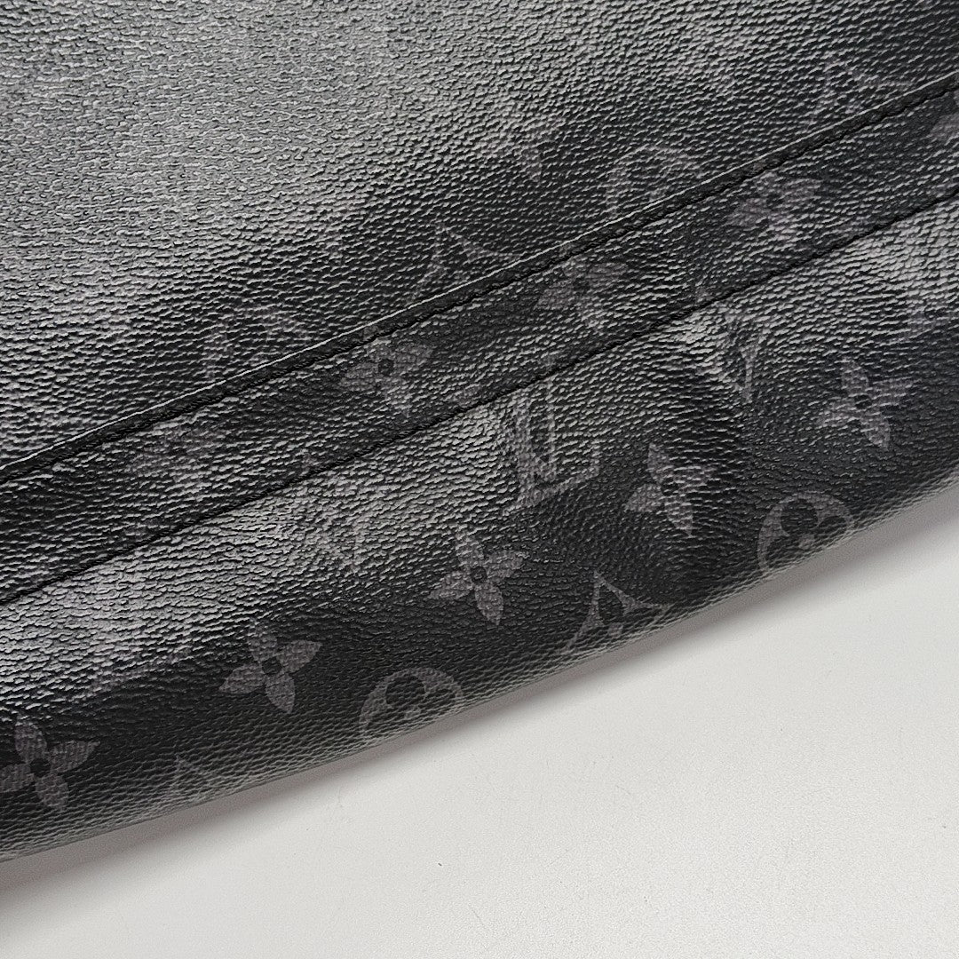 DISTRICT PM Monogram Coated Canvas Gray
