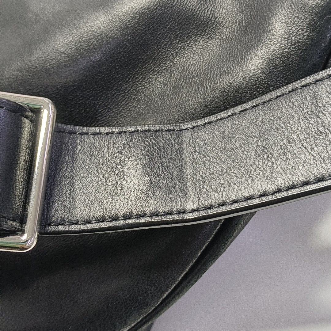 Lambskin Belt Bag Medium Black