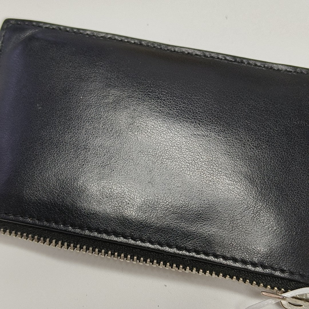Calfskin Card Holder Black