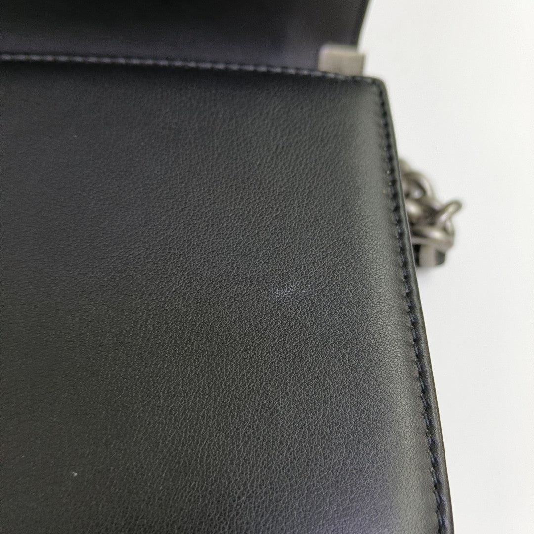 BOY CHANEL Small Quilted Lambskin Black