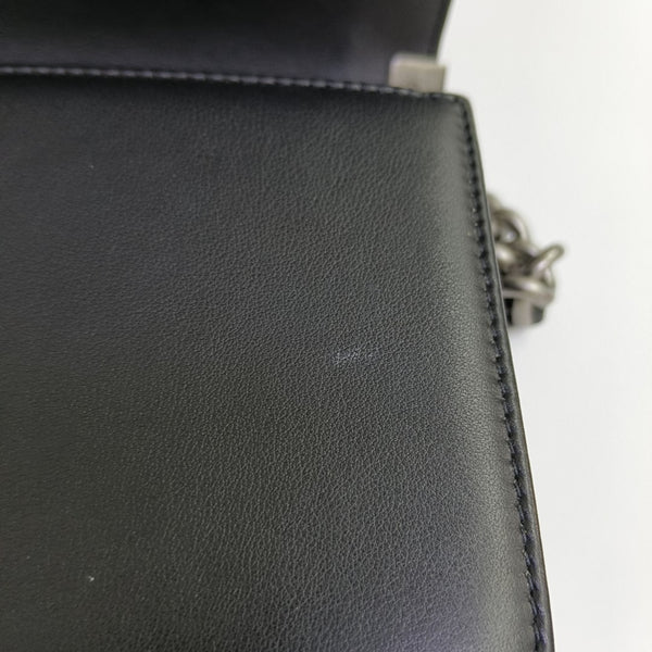 BOY CHANEL Small Quilted Lambskin Black