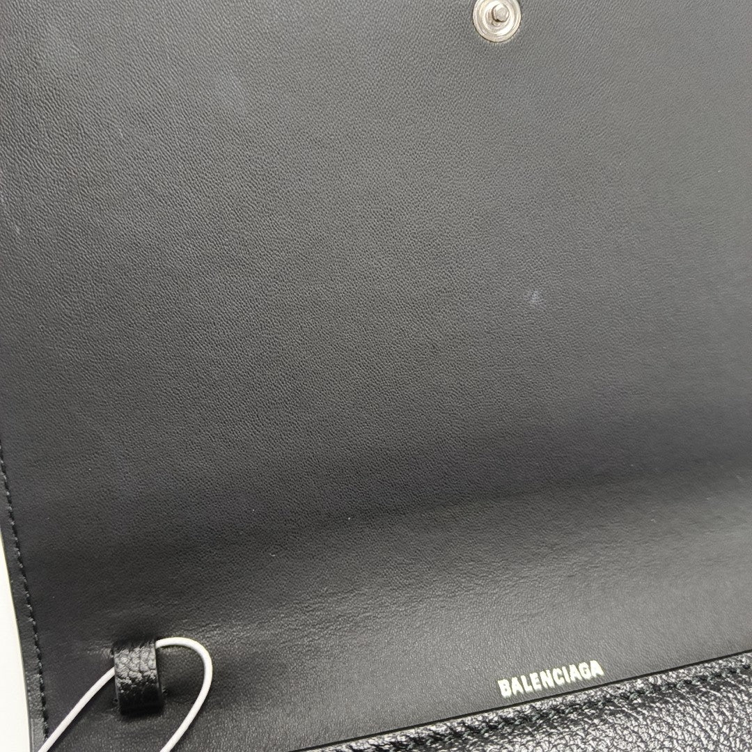 Calfskin Crossbody Bag Black