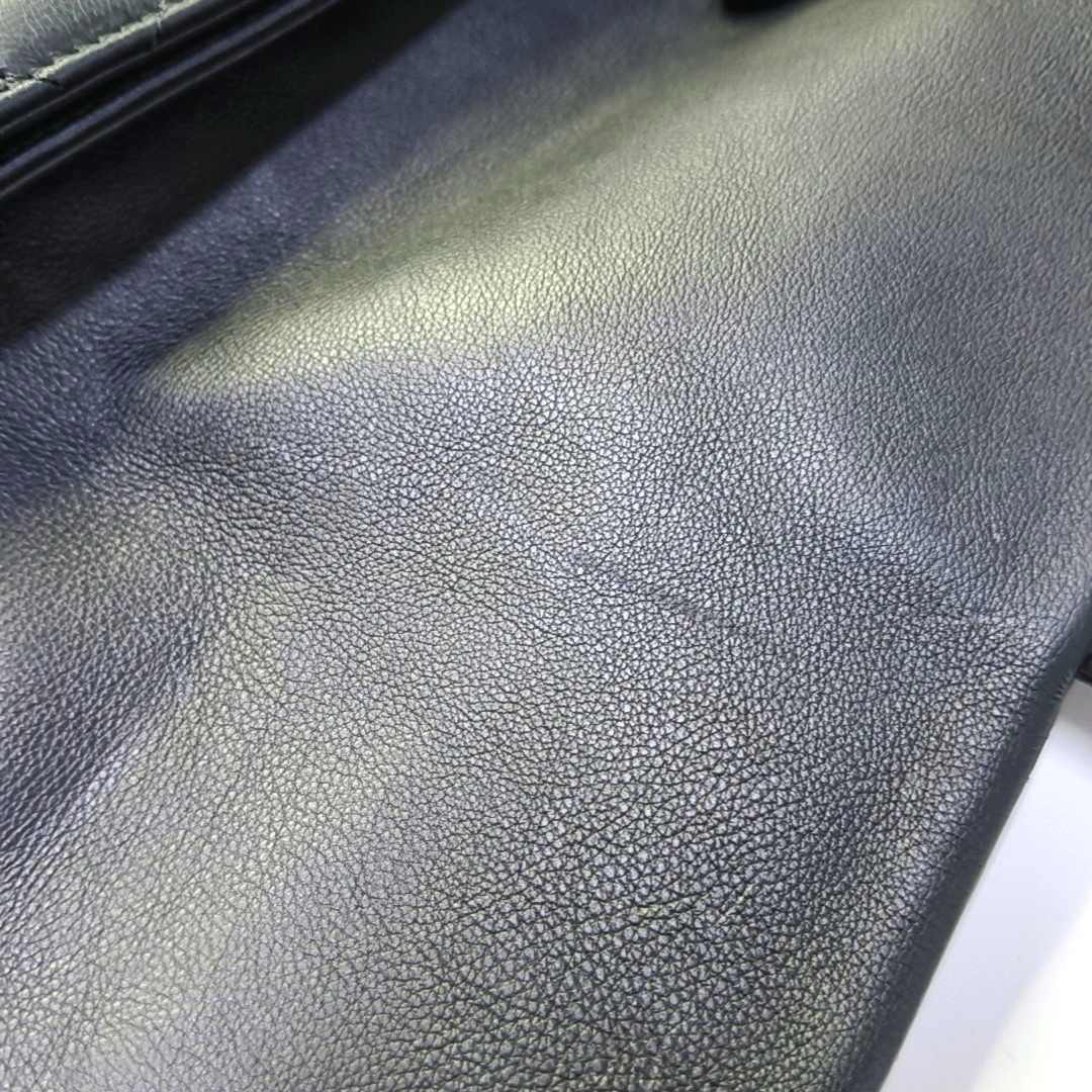 Quilted Calfskin Black