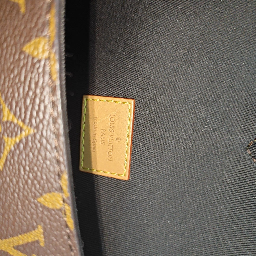 DIANE Nano Monogram Coated Canvas Brown