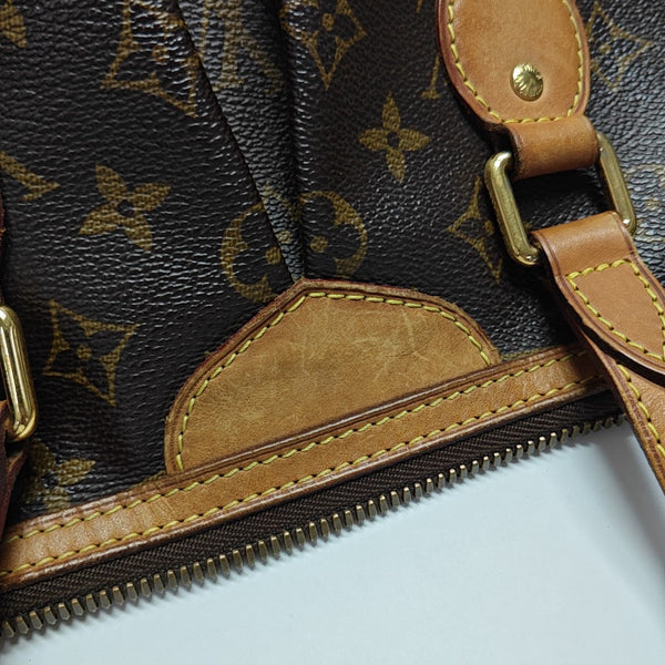 PALERMO PM Monogram Coated Canvas Brown