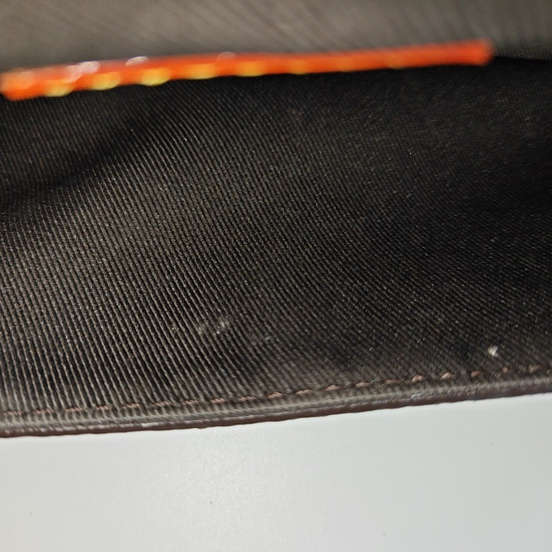 DIANE Nano Monogram Coated Canvas Brown