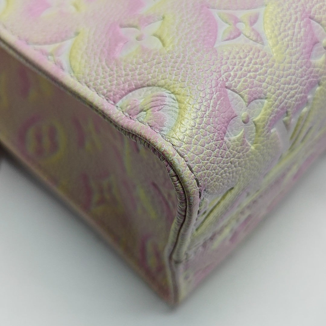 ONTHEGO PM Monogram Calfskin Pink