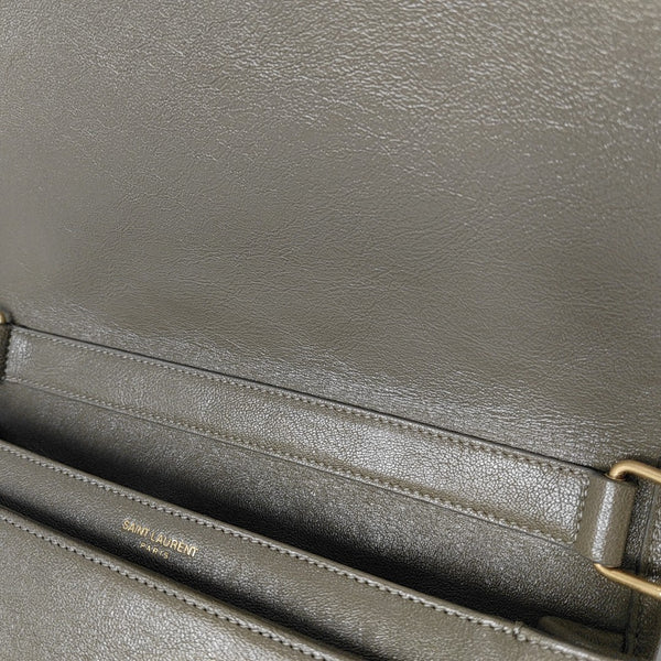 BECKY Quilted Lambskin Green