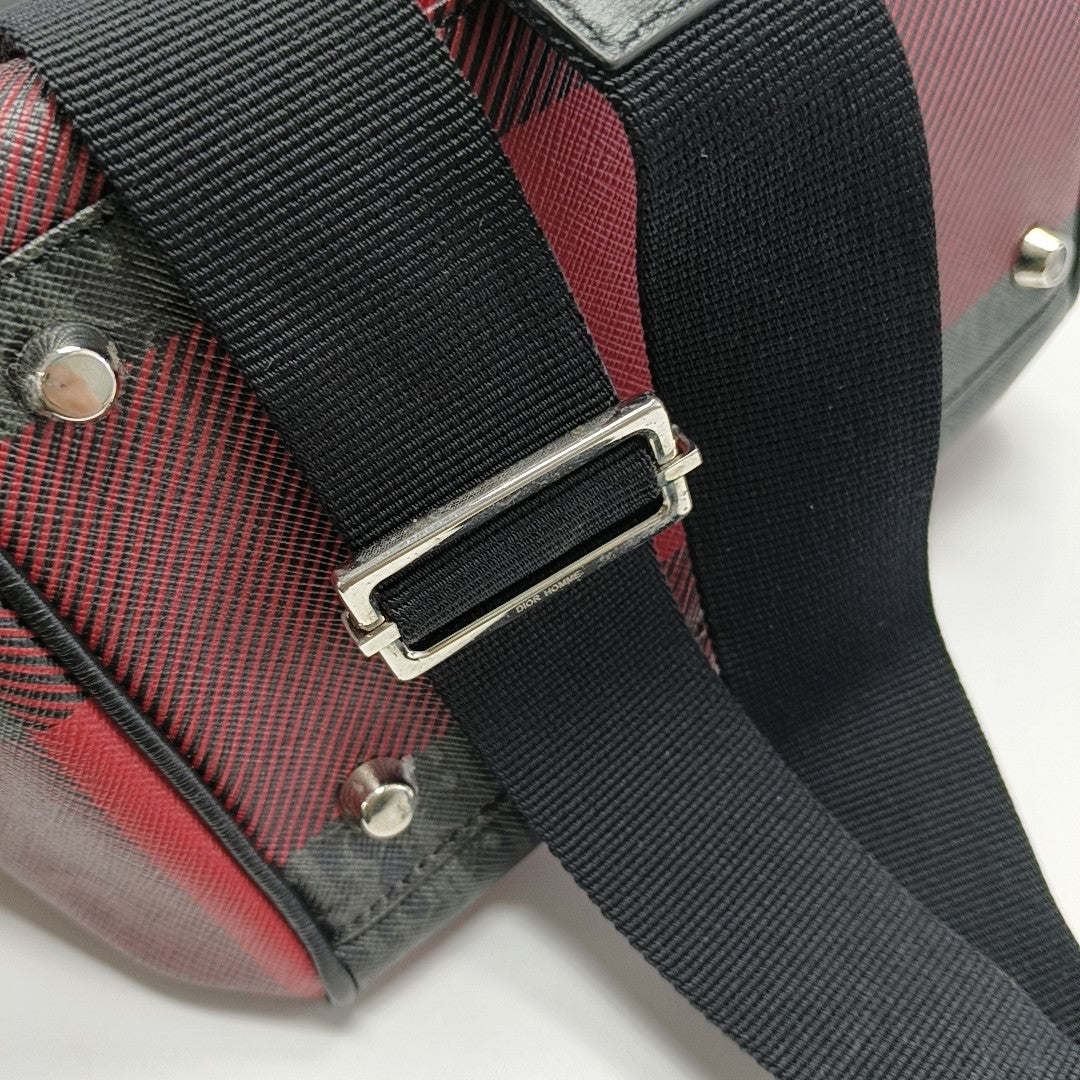Coated Canvas Belt Bag Multicolor