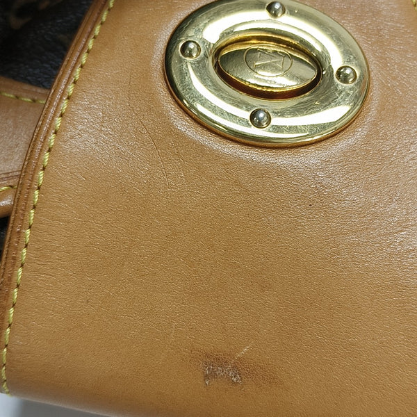 VINTAGE BOETIE PM Monogram Coated Canvas Brown