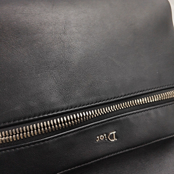 Leather Backpack Black