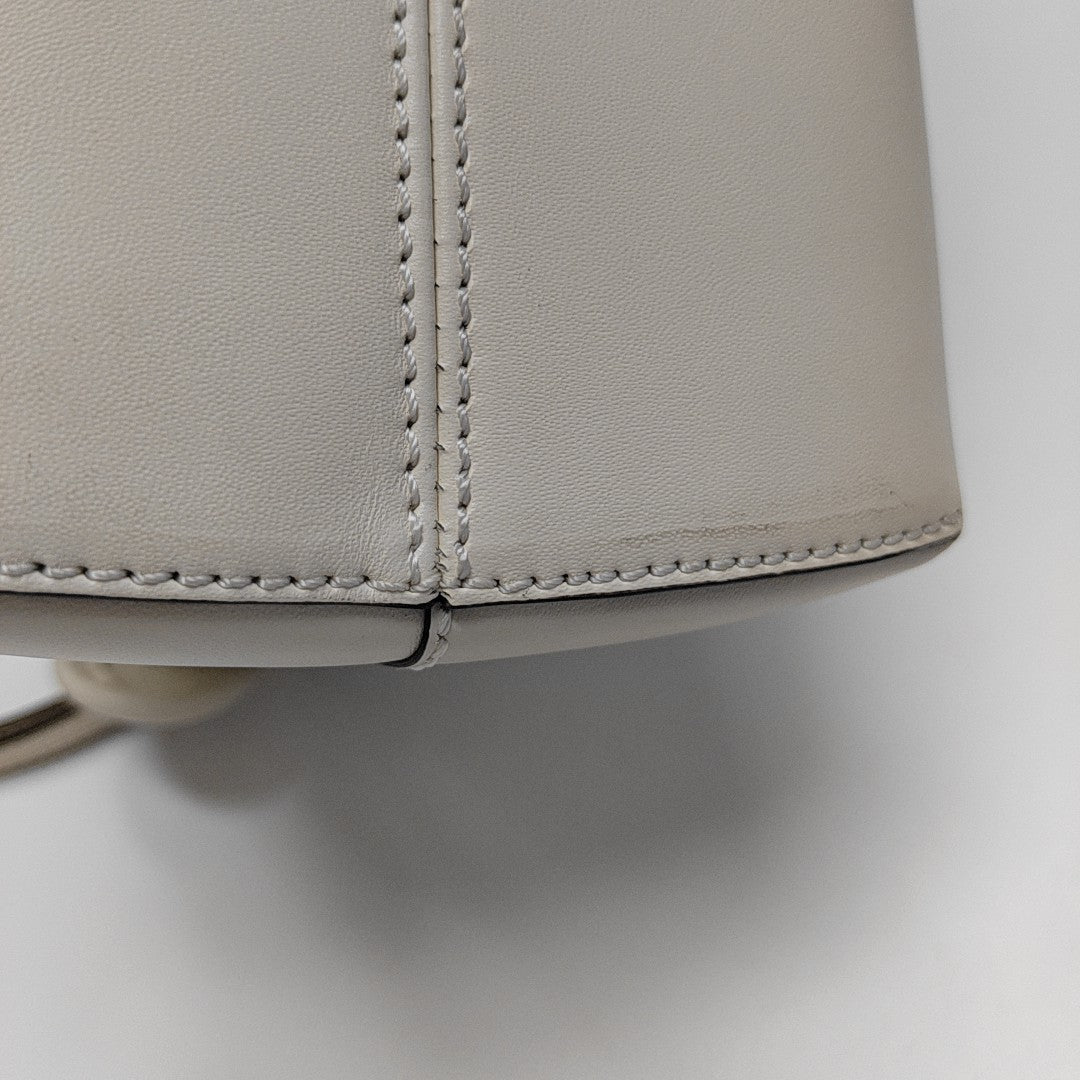 By The Way Medium Calfskin White