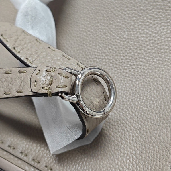 Peekaboo Medium Calfskin Gray