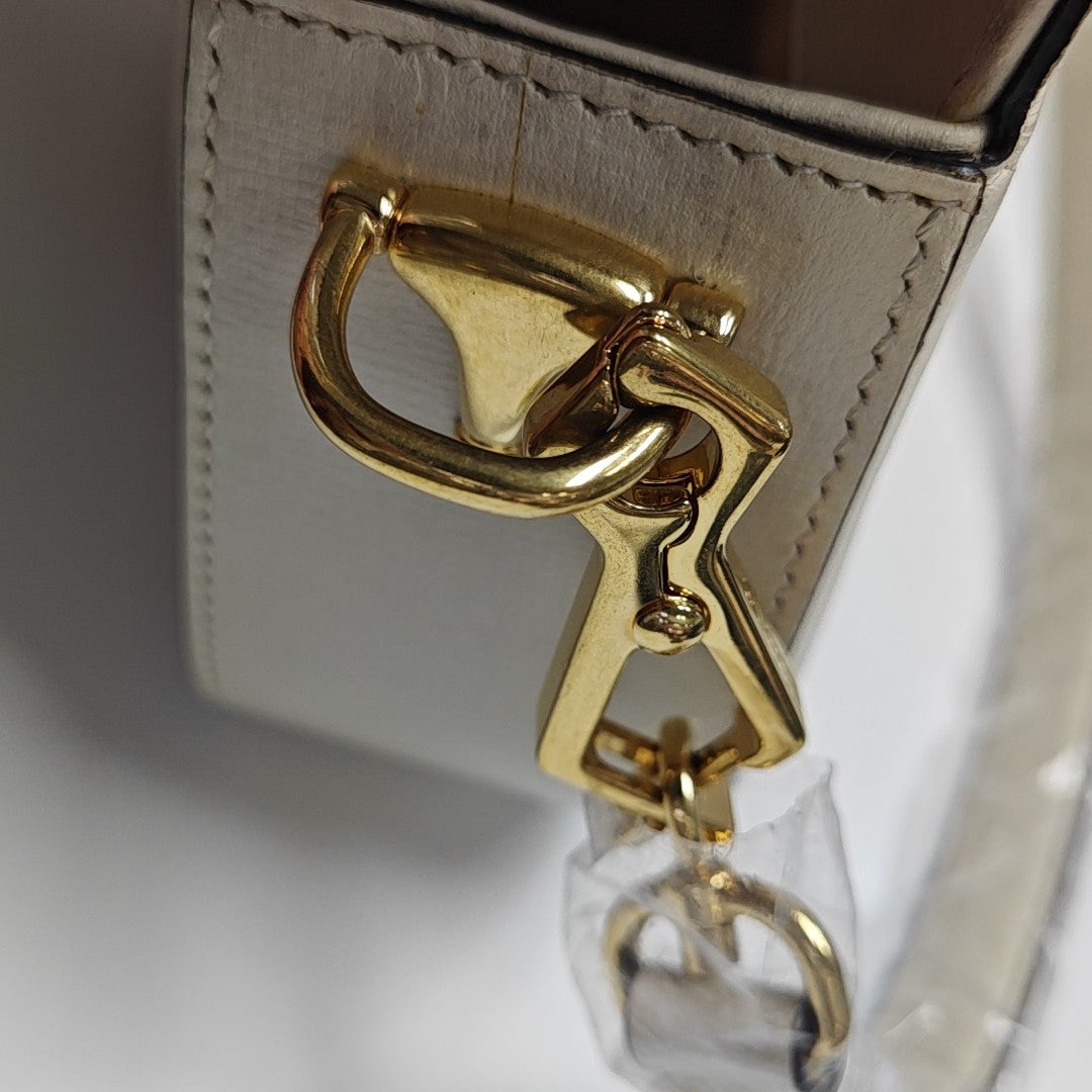 Horsebit 1955 Small Calfskin White
