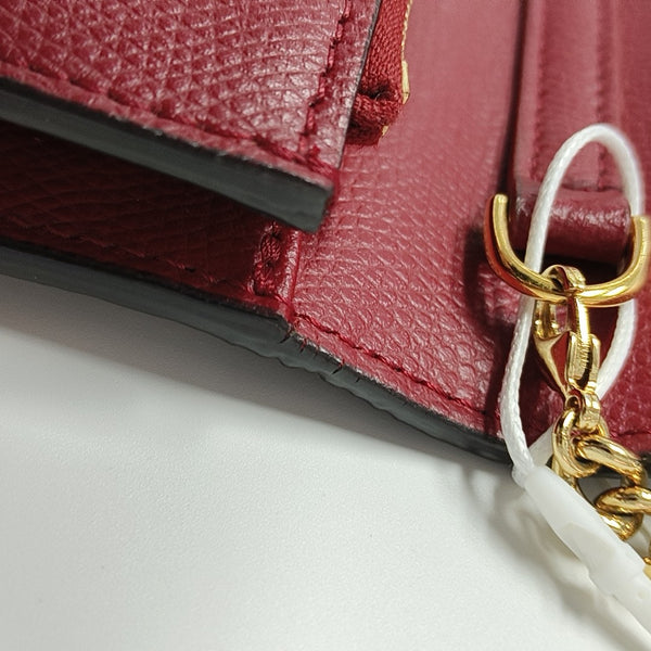 F Is Fendi Calfskin Red