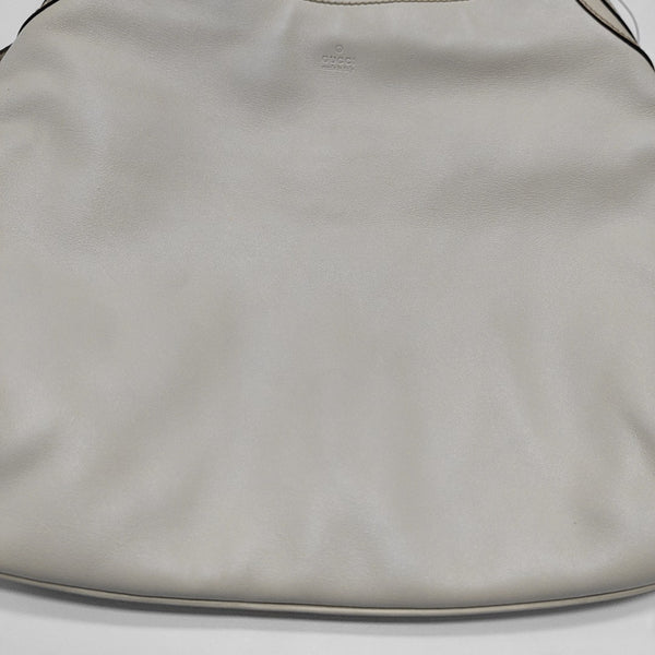 Calfskin Shoulder Bag White