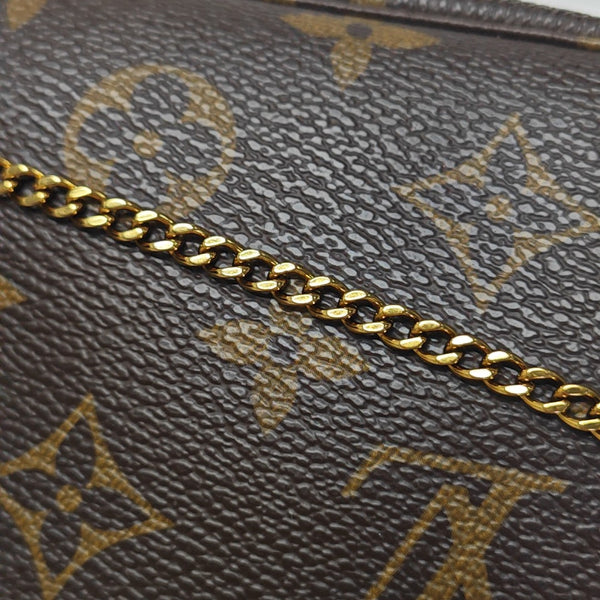 ACCESSOIRES Mini Monogram Coated Canvas Brown