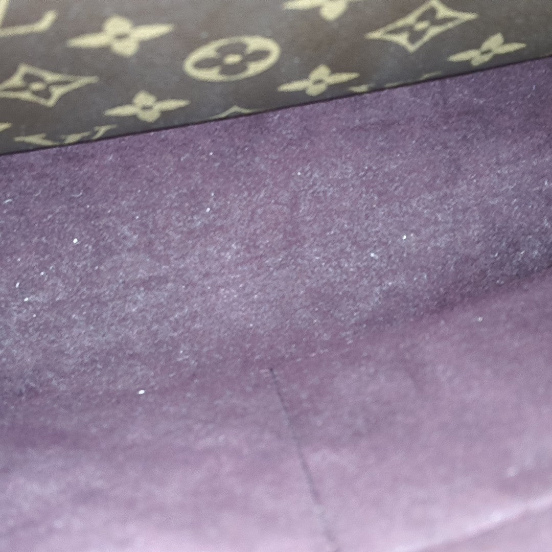 MONTAIGNE GM Monogram Coated Canvas Brown
