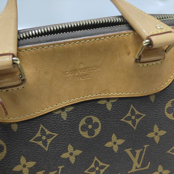 RETIRO NM Monogram Coated Canvas Brown