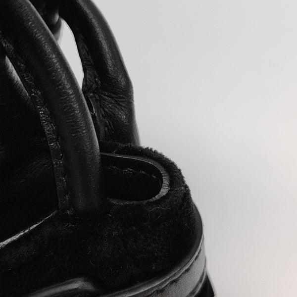 Belt Bag Quilted Velvet Black