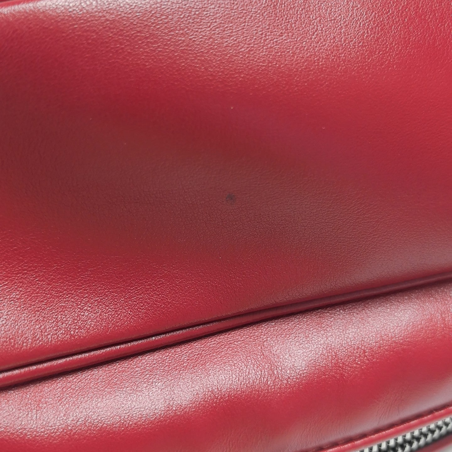 Lambskin Shoulder Bag Red