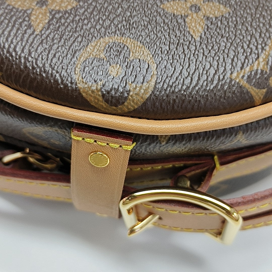 BOITE CHAPEAU PM Monogram Coated Canvas Brown