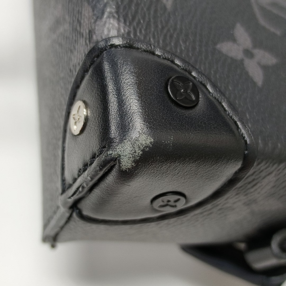 SOFT TRUNK Mini Monogram Calfskin Black