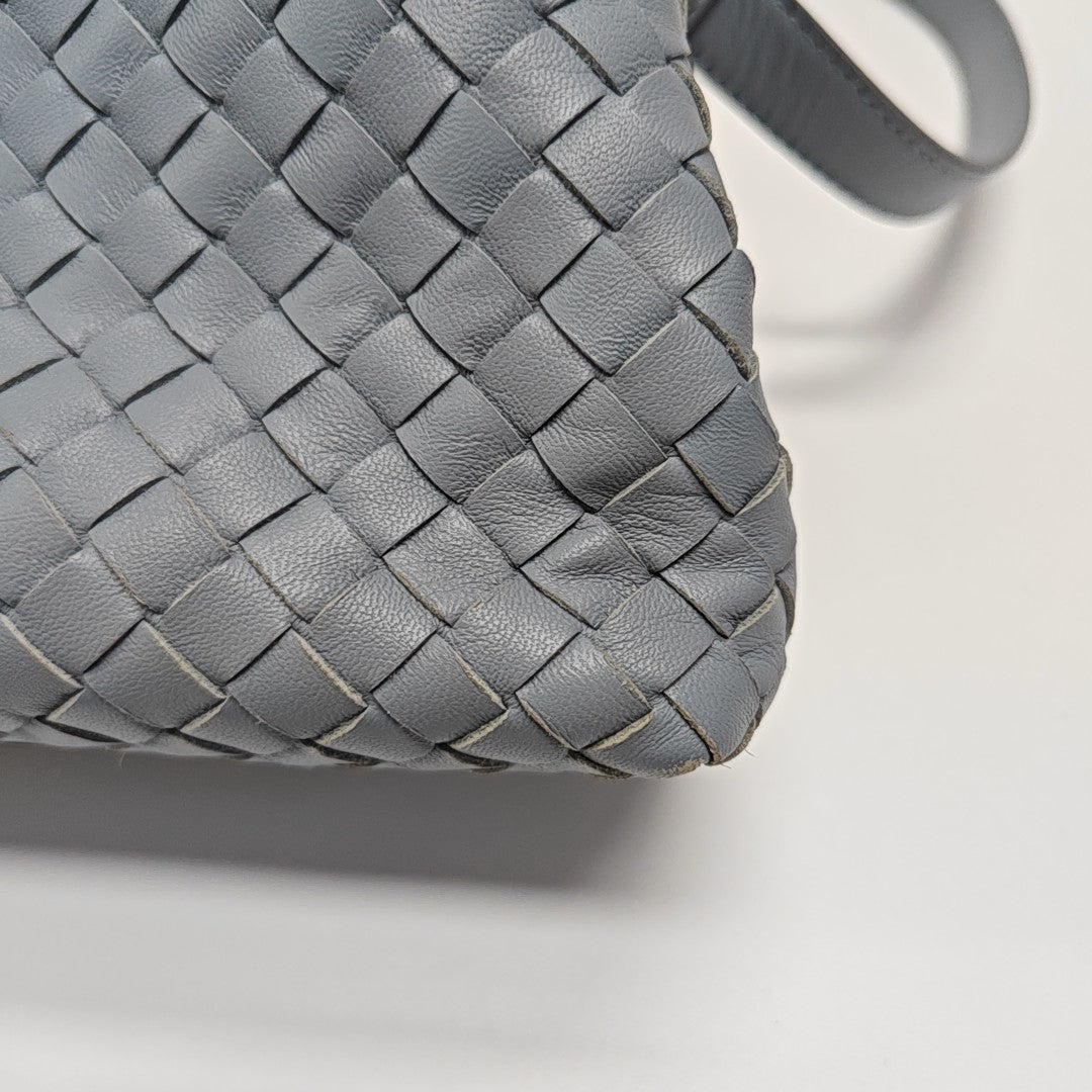 Lambskin Crossbody Bag Blue