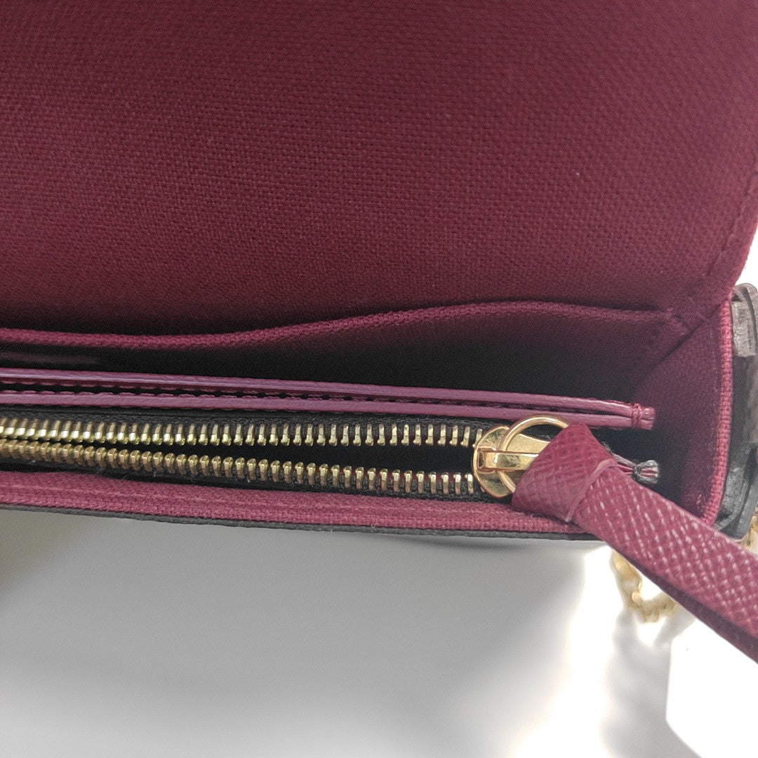FÉLICIE Monogram Coated Canvas Brown
