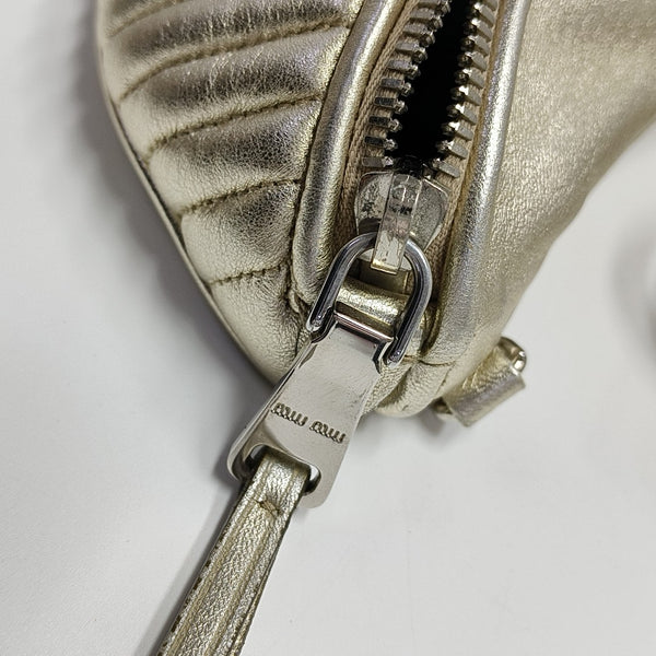 Lambskin Belt Bag Beige