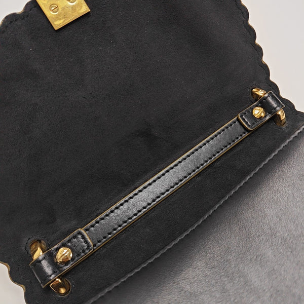 Kan I Mini Calfskin Black