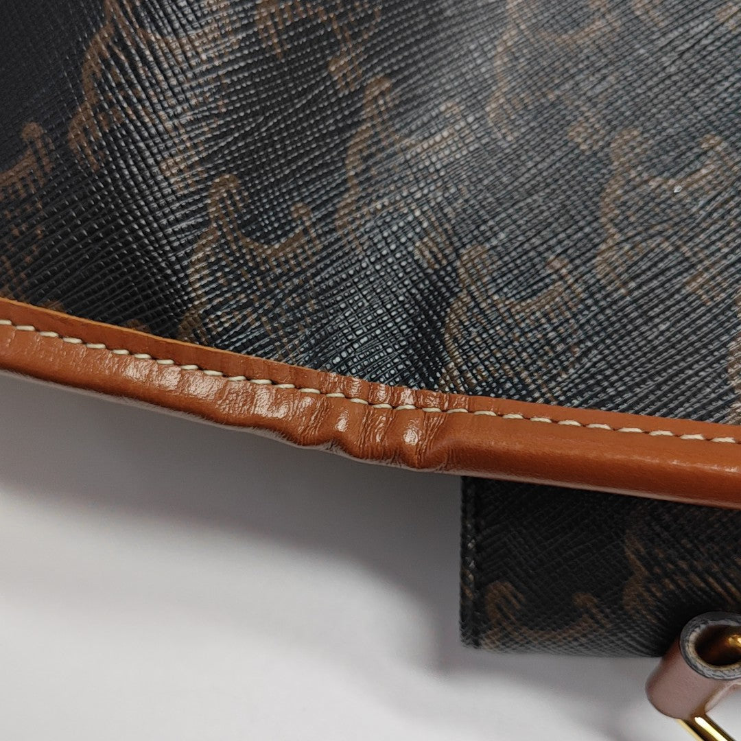 FOLCO Medium Coated Canvas Brown