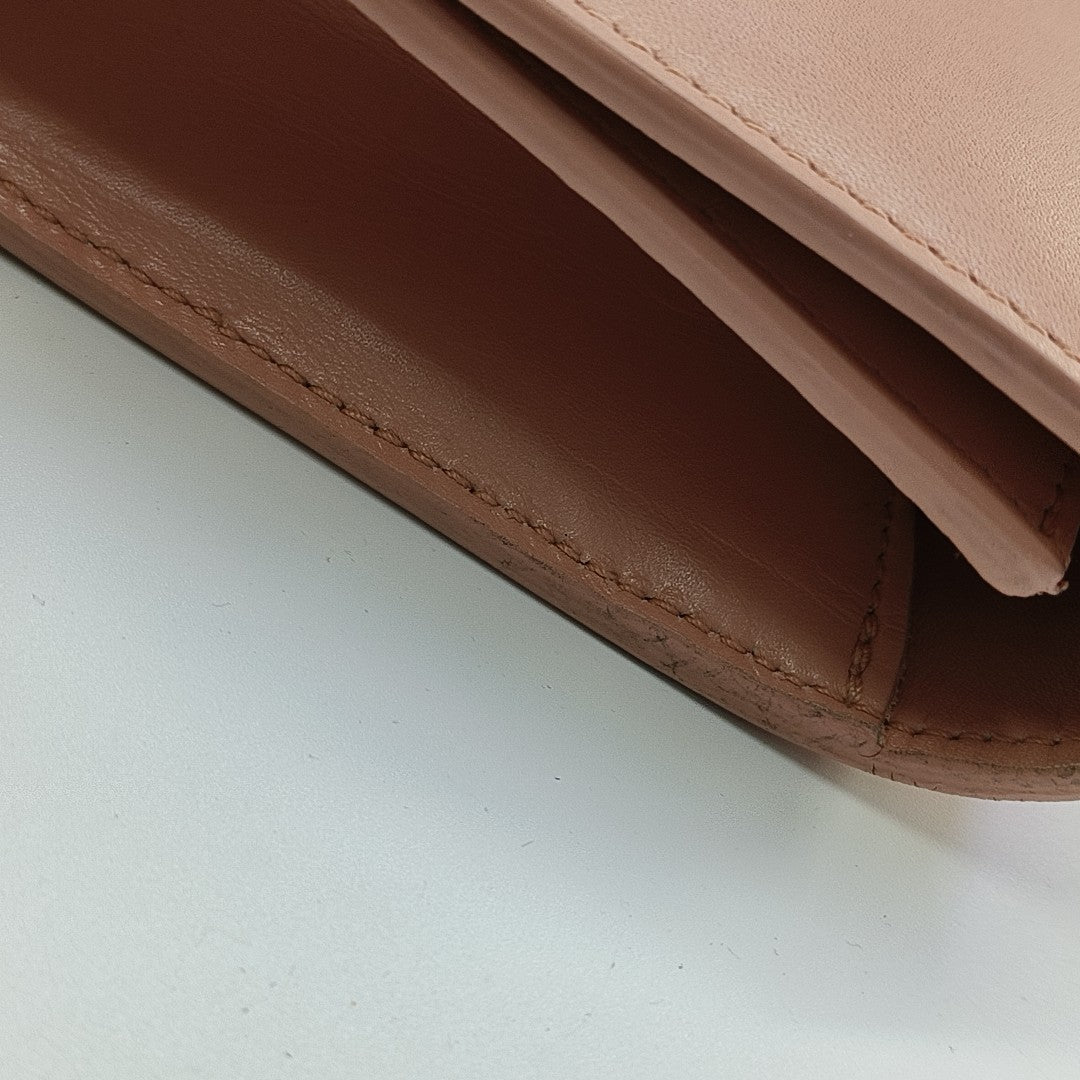 Calfskin Clutch Pink