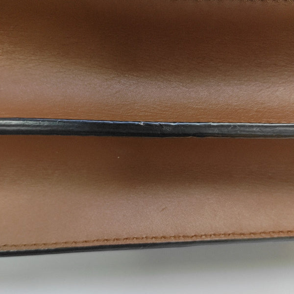 DAUPHINE MM Monogram Coated Canvas Brown