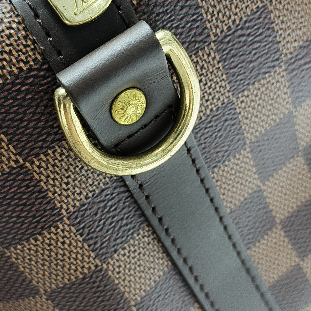 SPEEDY 30 Damier Ebene Coated Canvas Brown
