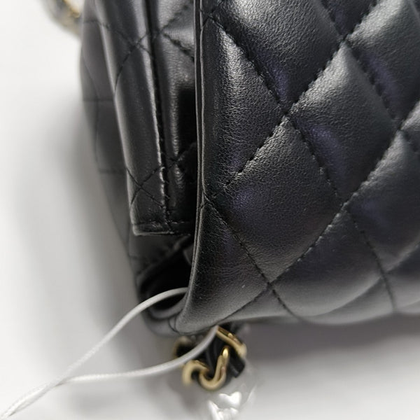 CLASSIC FLAP Mini Quilted Lambskin Black