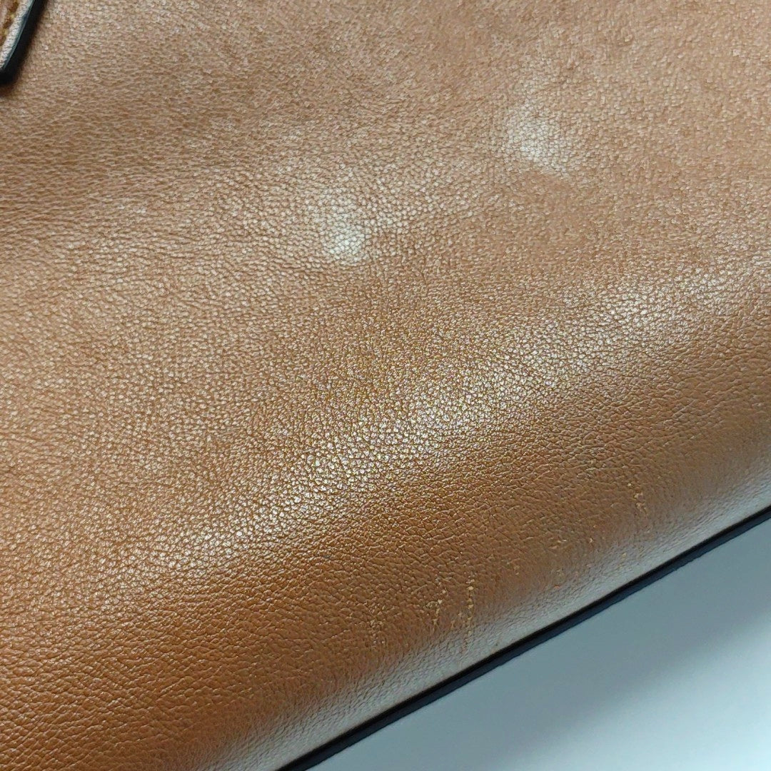 Diana Small Calfskin Brown