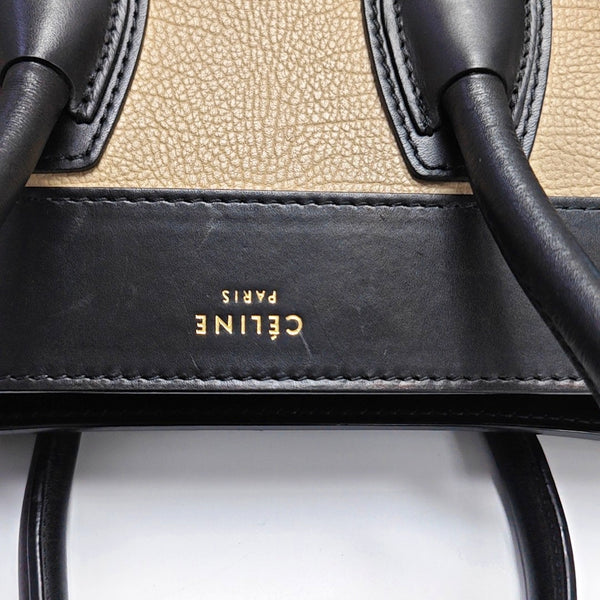 Authenticated pre-owned  LUGGAGE Micro Calfskin Multicolor - Tote Bag at Looply