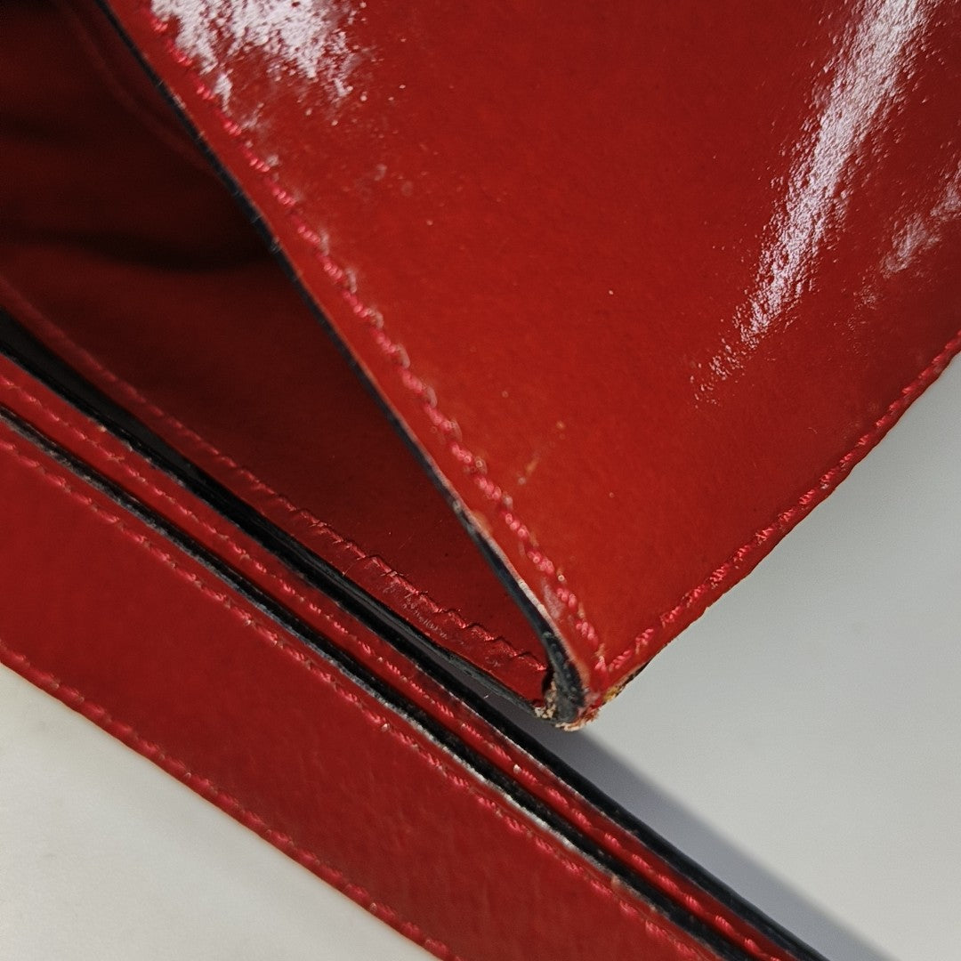 Calfskin Bucket Bag Red