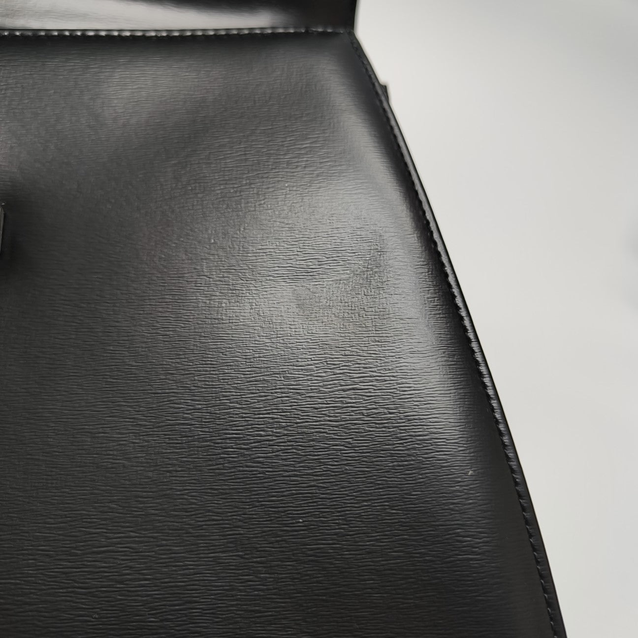 Calfskin Shoulder Bag Black