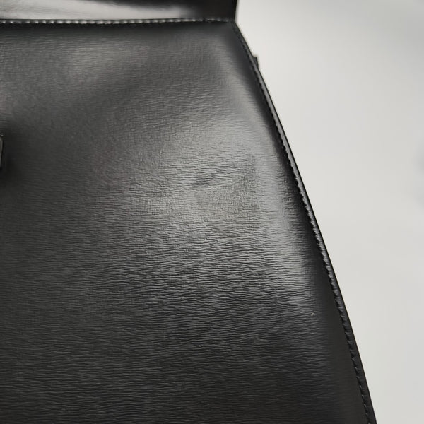 Calfskin Shoulder Bag Black
