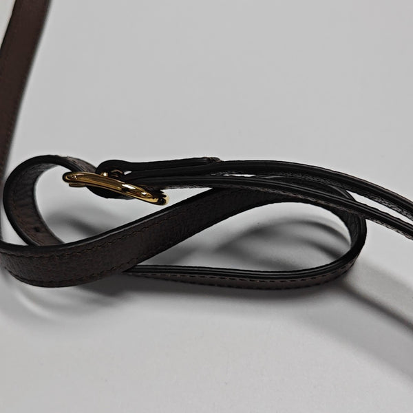 Monogram Coated Canvas Mini Black