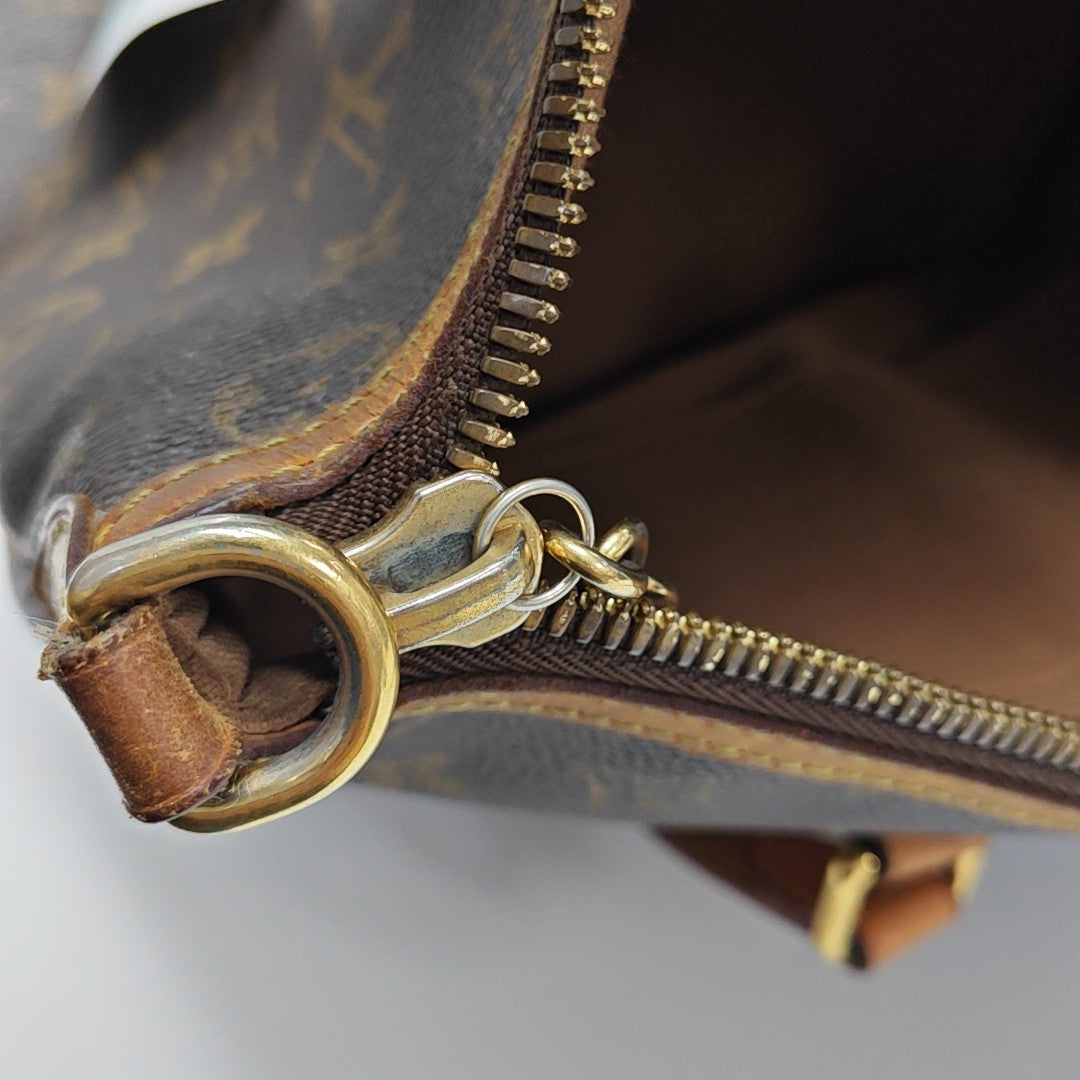 PALERMO PM Monogram Coated Canvas Brown
